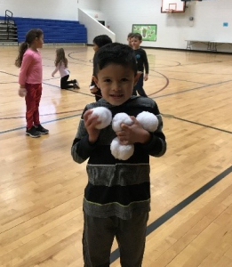 Indoor Recess Idea - Snowball Fight